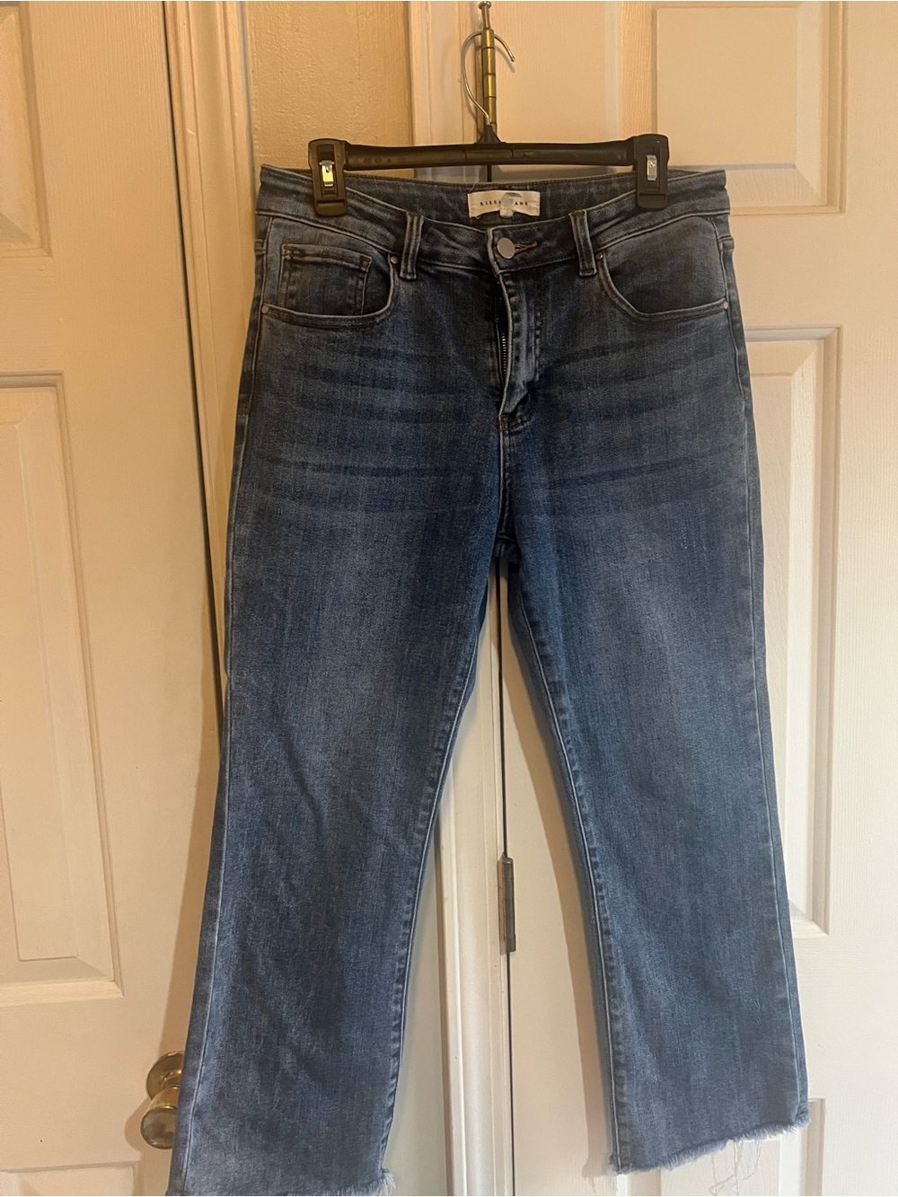 Risen High-Rise Dark Blue Jeans